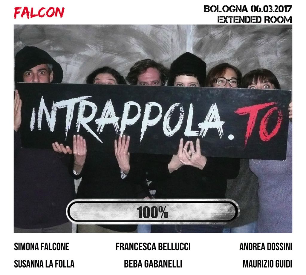 Il gruppo Falcon è fuggito dalla nostra escape room Extended Room