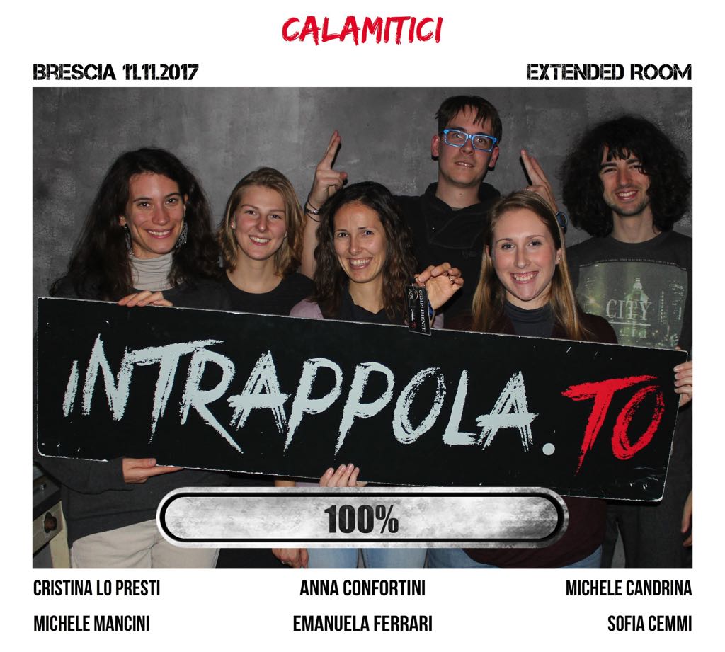 Il gruppo calamitici è fuggito dalla nostra escape room Extended Room