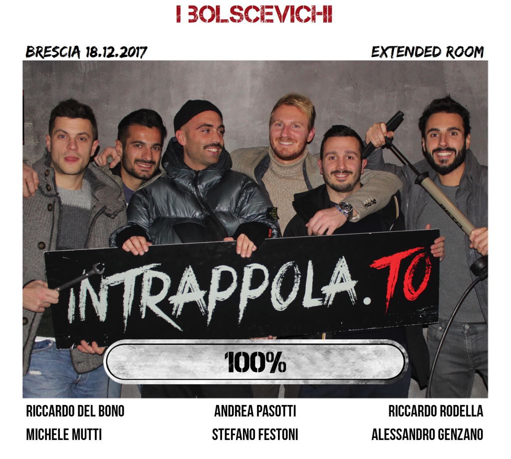 Il gruppo i bolscevichi è fuggito dalla nostra escape room Extended Room
