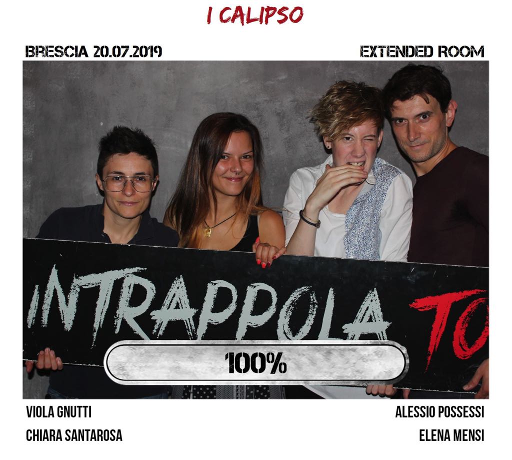 Il gruppo i calipso è fuggito dalla nostra escape room Extended Room