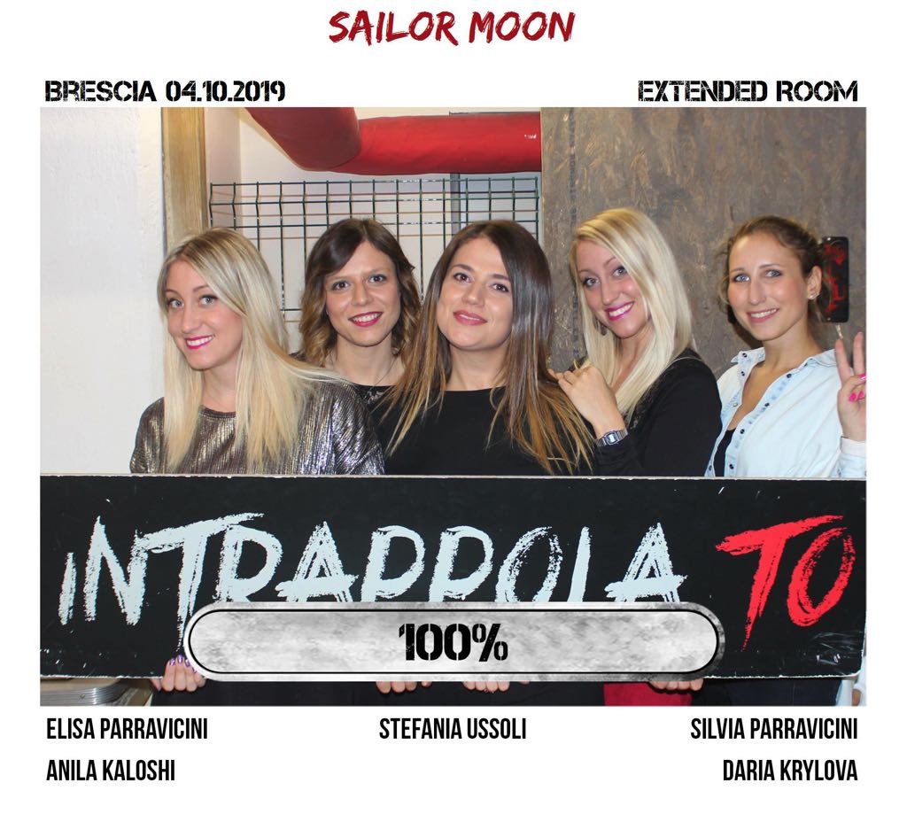 Il gruppo sailor moon è fuggito dalla nostra escape room Extended Room