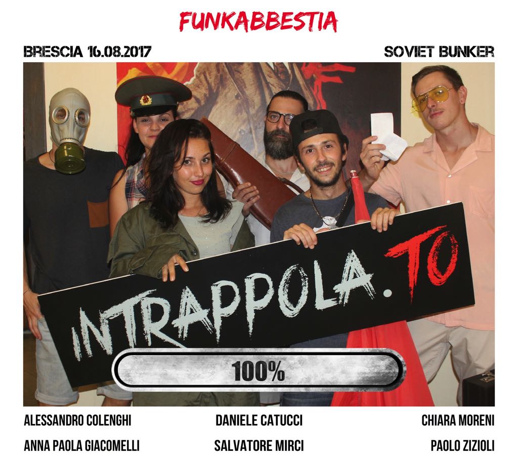 Il gruppo Funkabbestia è fuggito dalla nostra escape room Soviet Bunker