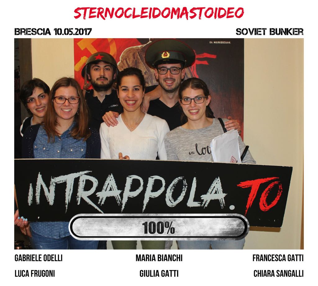Il gruppo Sternocleidomastoideo è fuggito dalla nostra escape room Soviet Bunker