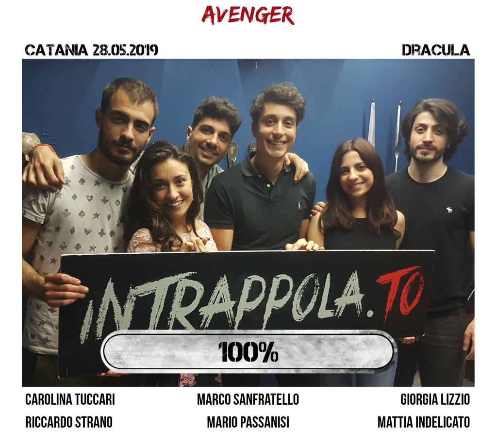 Il gruppo Avenger è fuggito dalla nostra escape room Dracula