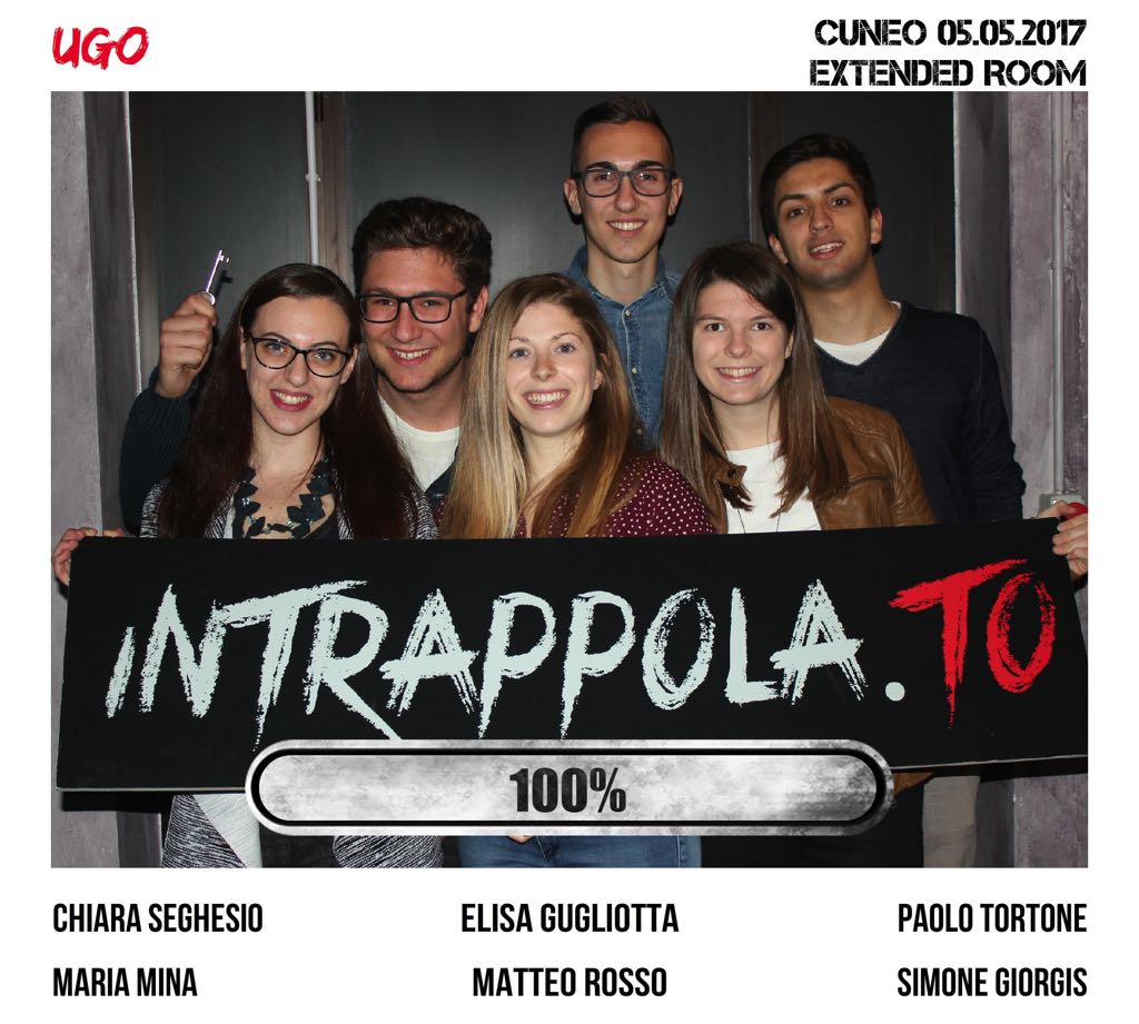 Il gruppo UGO è fuggito dalla nostra escape room 