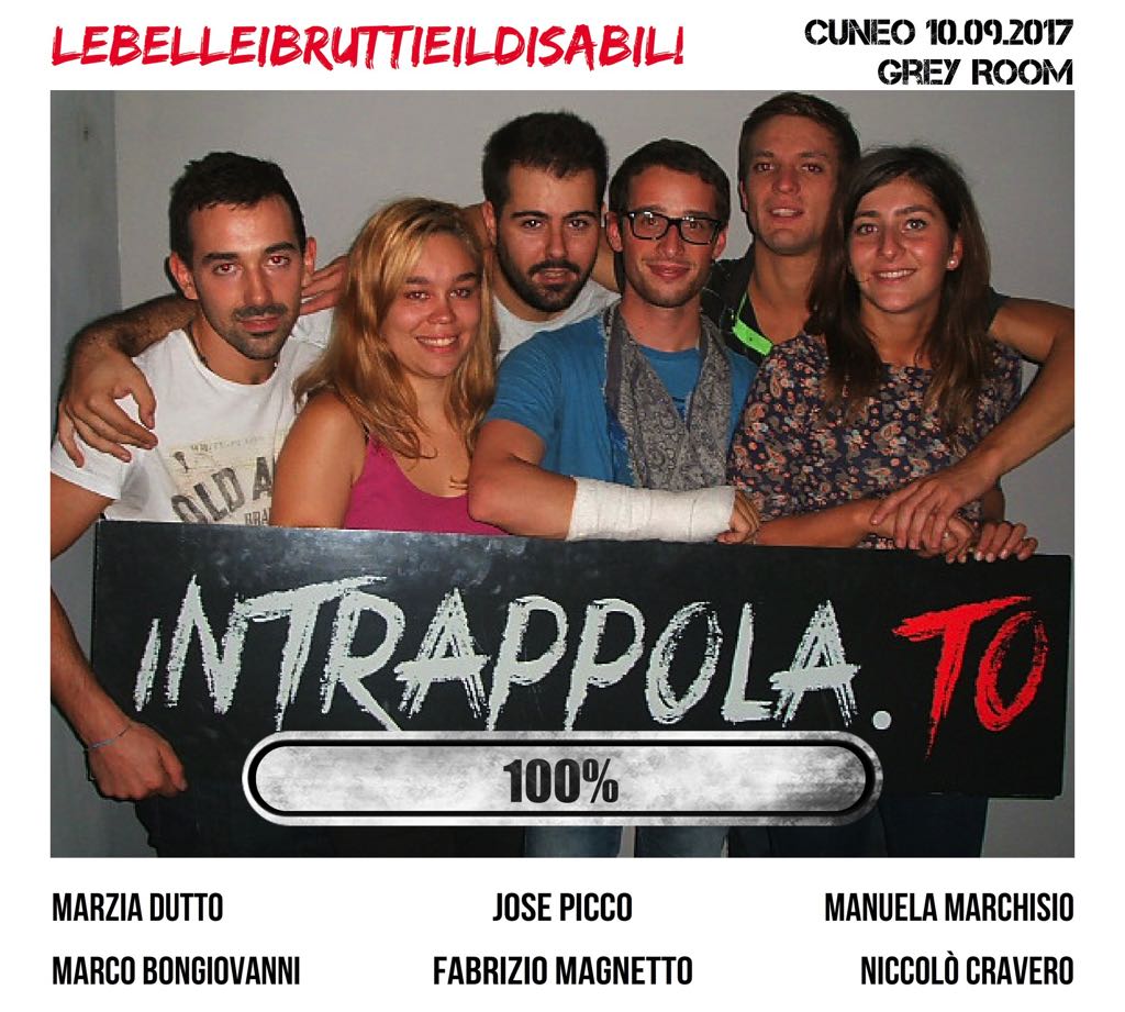 Il gruppo lebelleibruttieildisabile è fuggito dalla nostra escape room Grey Room