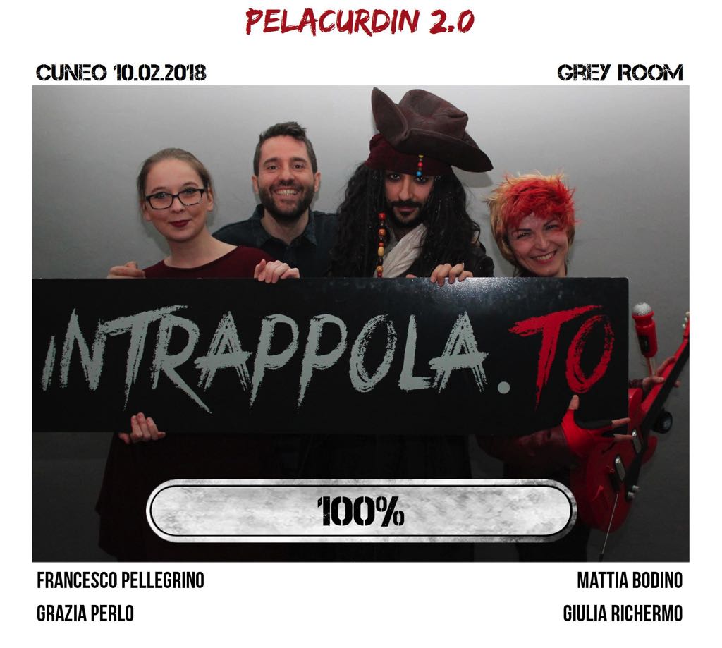 Il gruppo pelacurdin 2.0 è fuggito dalla nostra escape room Grey Room