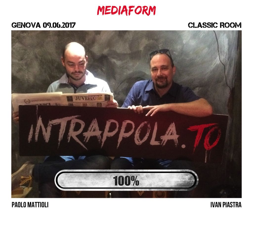 Il gruppo mediaform è fuggito dalla nostra escape room 
