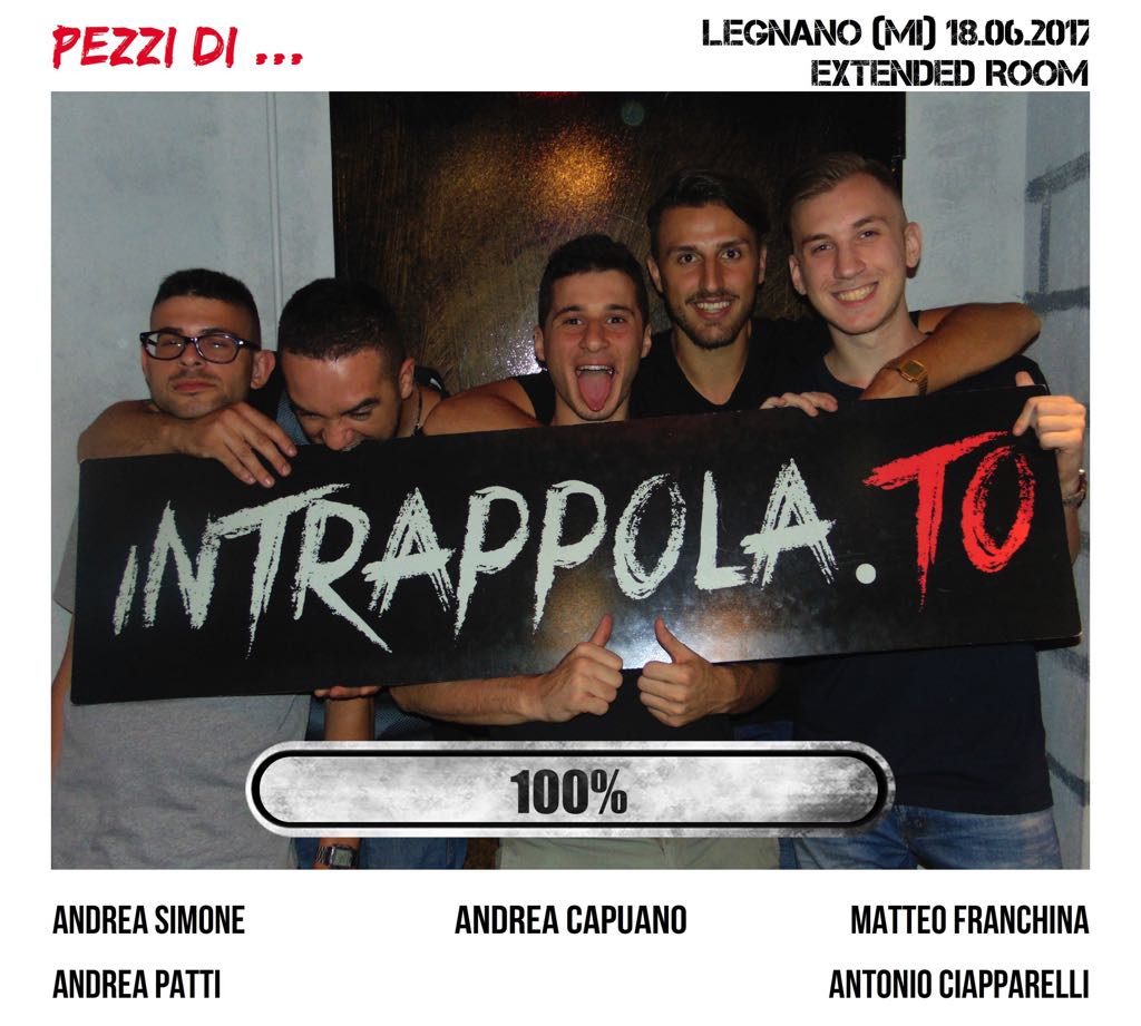 Il gruppo pezzi di ... è fuggito dalla nostra escape room Extended Room