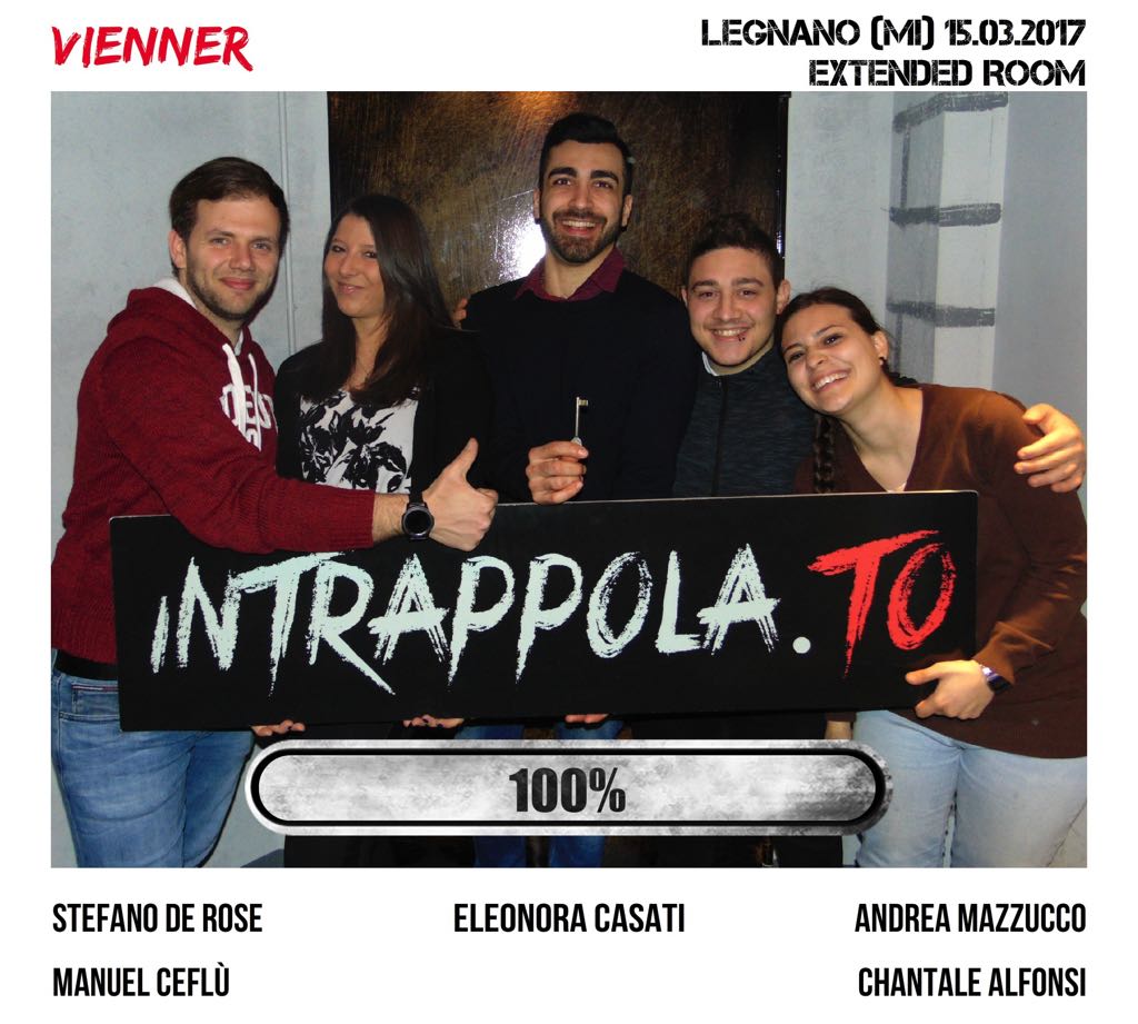 Il gruppo vienner è fuggito dalla nostra escape room Extended Room