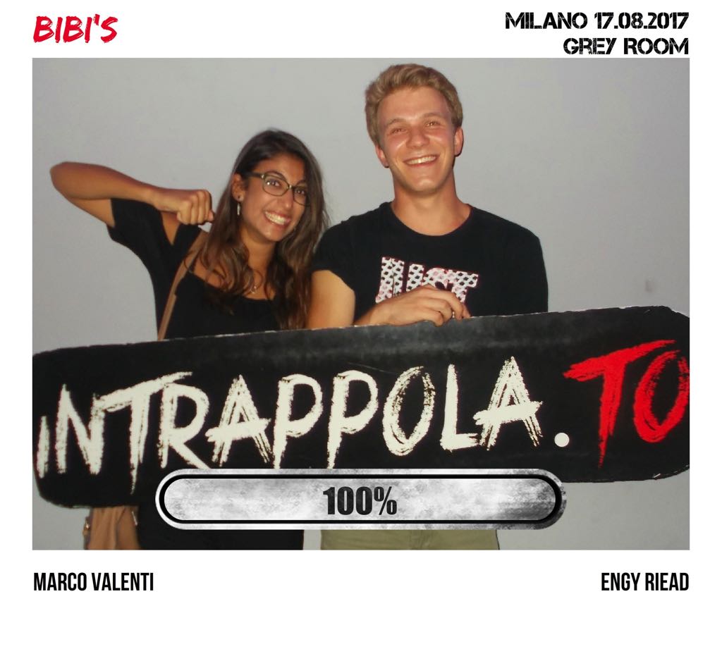 Il gruppo Bibi's è fuggito dalla nostra escape room Grey Room