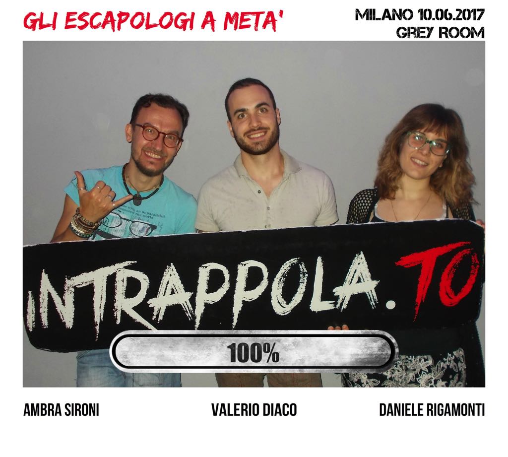 Il gruppo Gli Escapologi a meta
