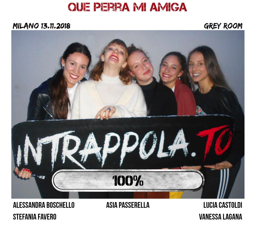 Il gruppo Que Perra Mi Amiga è fuggito dalla nostra escape room Grey Room