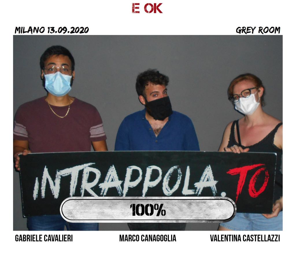 Il gruppo e ok è fuggito dalla nostra escape room Grey Room