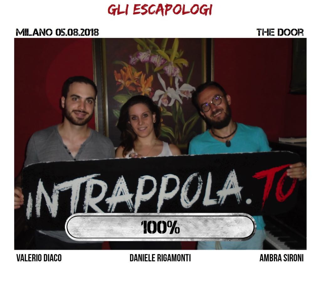 Il gruppo gli escapologi è fuggito dalla nostra escape room Secretum Venatoris