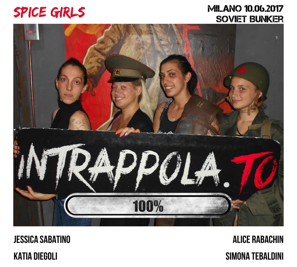 Il gruppo spice girls è fuggito dalla nostra escape room Soviet Bunker