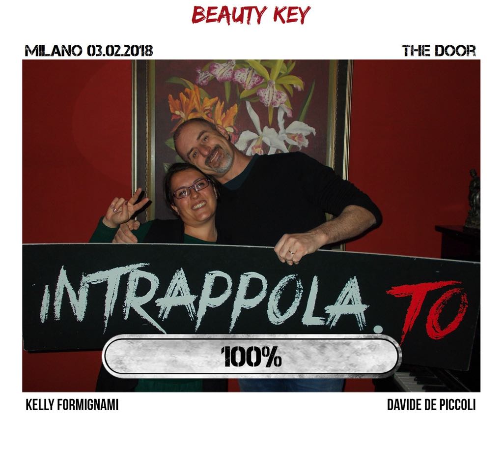 Il gruppo Beauty Key è fuggito dalla nostra escape room Secretum Venatoris
