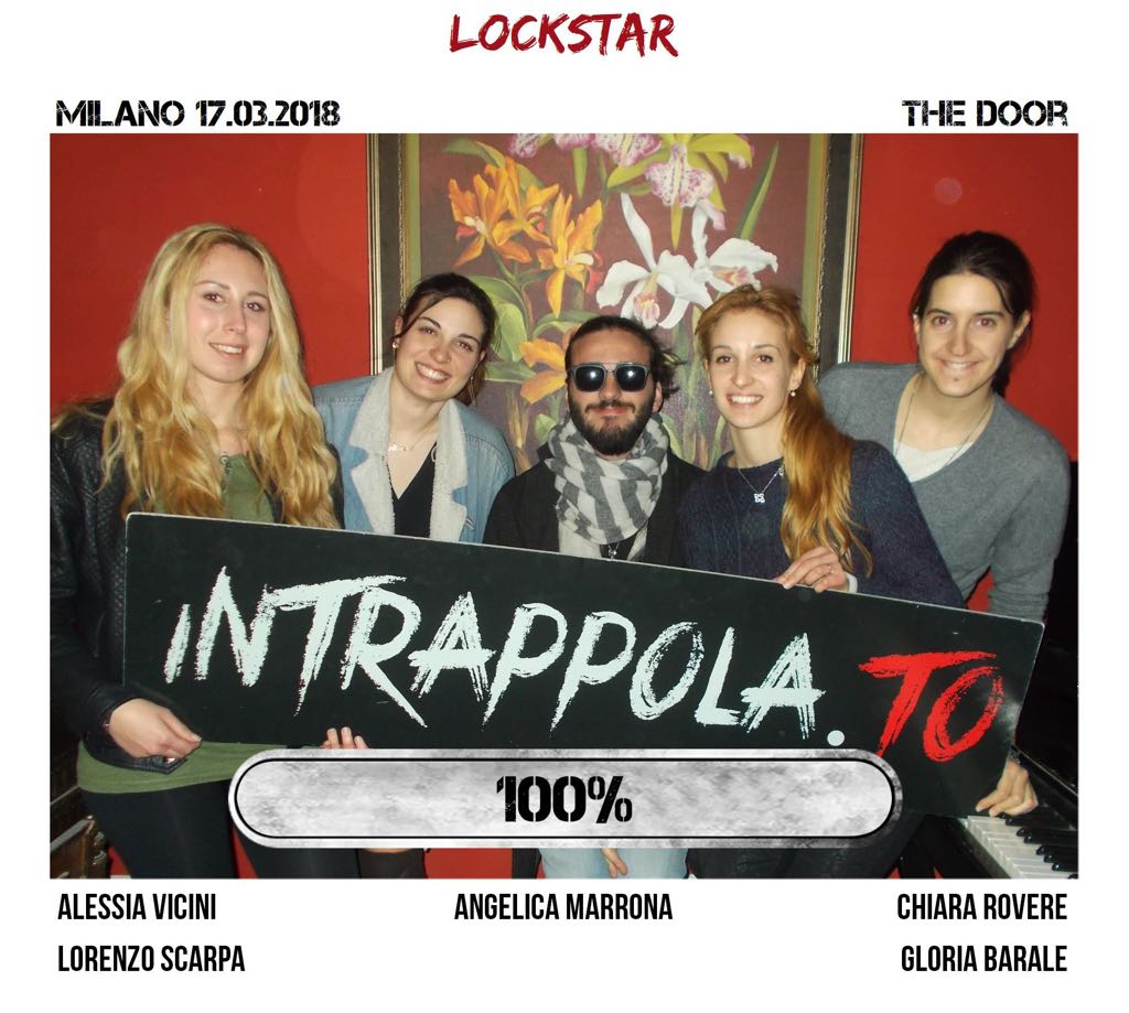 Il gruppo Lockstar è fuggito dalla nostra escape room Secretum Venatoris