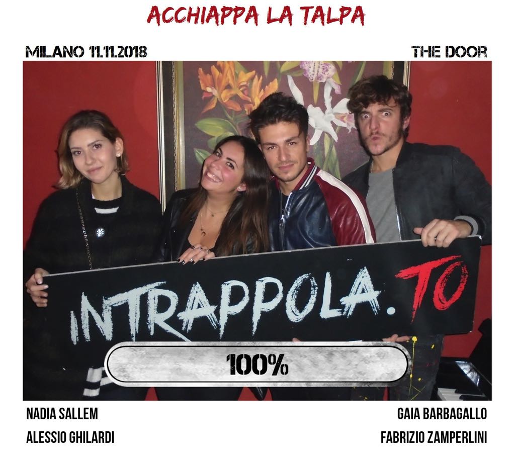 Il gruppo acchiappa la talpa è fuggito dalla nostra escape room Secretum Venatoris