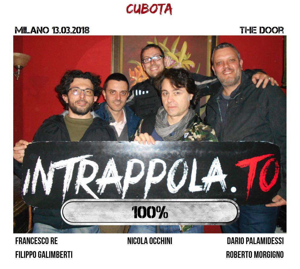 Il gruppo cubota è fuggito dalla nostra escape room Secretum Venatoris