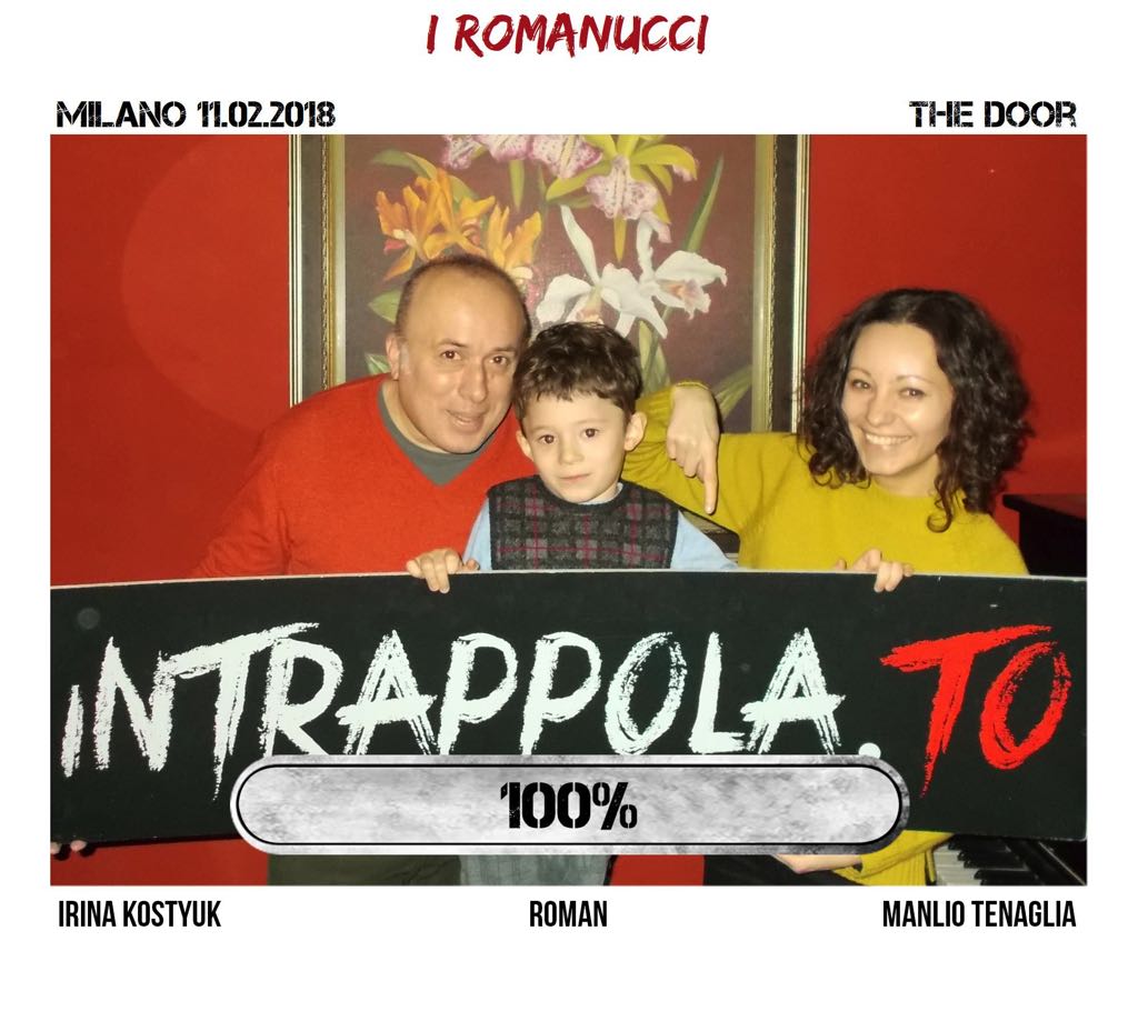 Il gruppo i romanucci è fuggito dalla nostra escape room Secretum Venatoris