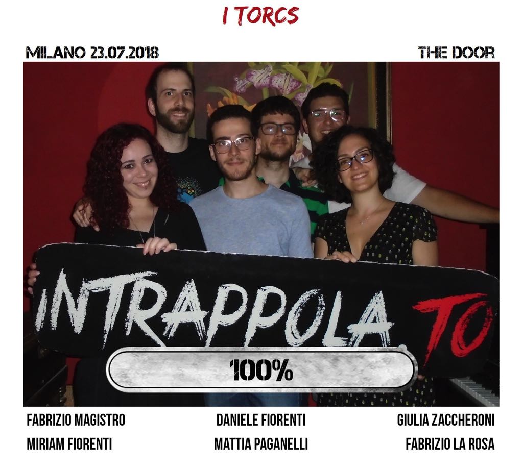 Il gruppo i torcs è fuggito dalla nostra escape room Secretum Venatoris