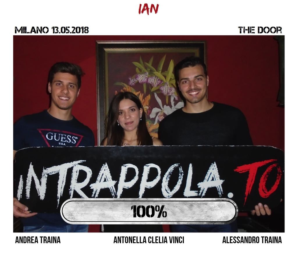 Il gruppo ian è fuggito dalla nostra escape room Secretum Venatoris