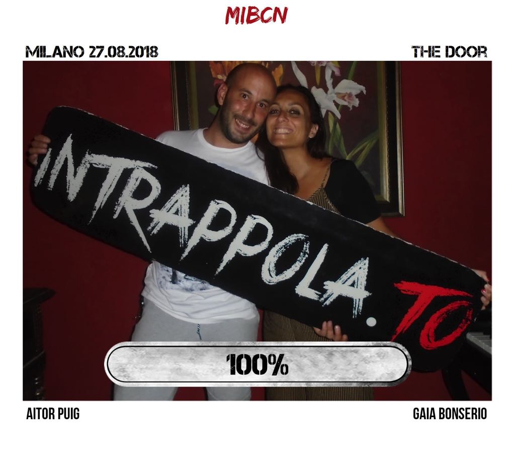 Il gruppo mibcn è fuggito dalla nostra escape room Secretum Venatoris