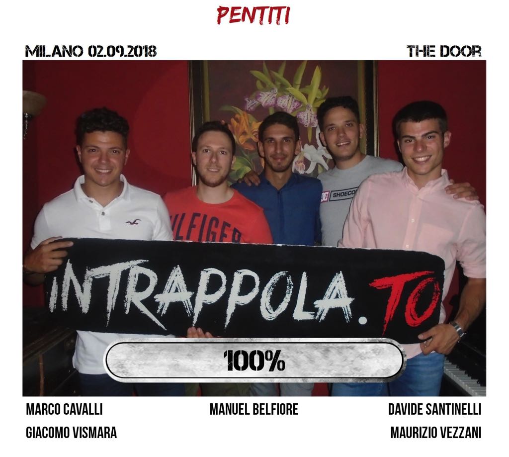 Il gruppo pentiti è fuggito dalla nostra escape room Secretum Venatoris