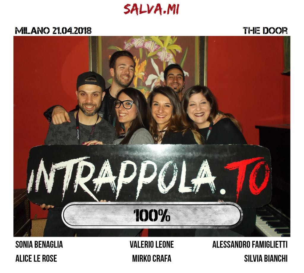 Il gruppo salva.mi è fuggito dalla nostra escape room Secretum Venatoris