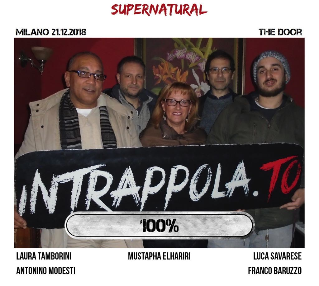 Il gruppo supernatural è fuggito dalla nostra escape room Secretum Venatoris