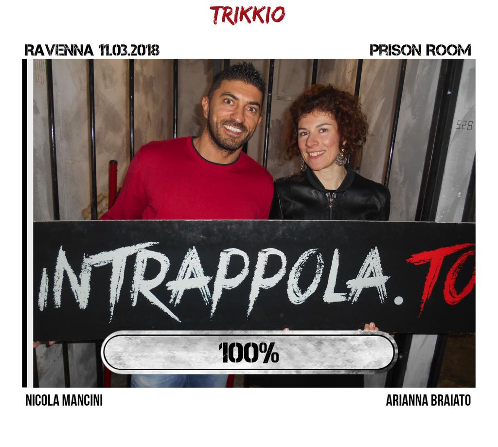 Il gruppo Trikkio è fuggito dalla nostra escape room Prison Room