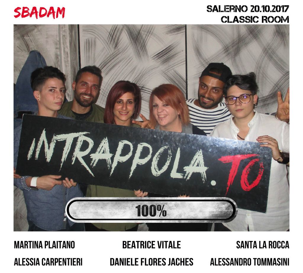 Il gruppo sbadam è fuggito dalla nostra escape room Classic Room