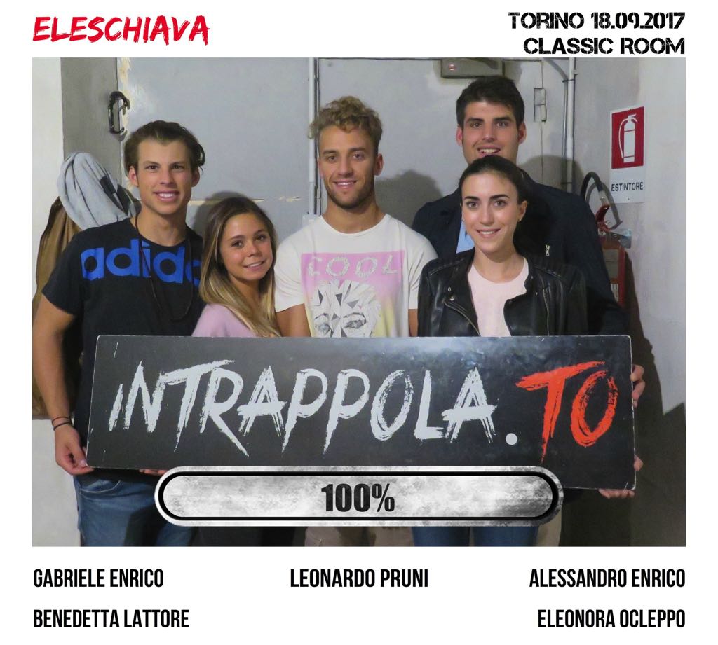 Il gruppo eleschiava è fuggito dalla nostra escape room Classic Room