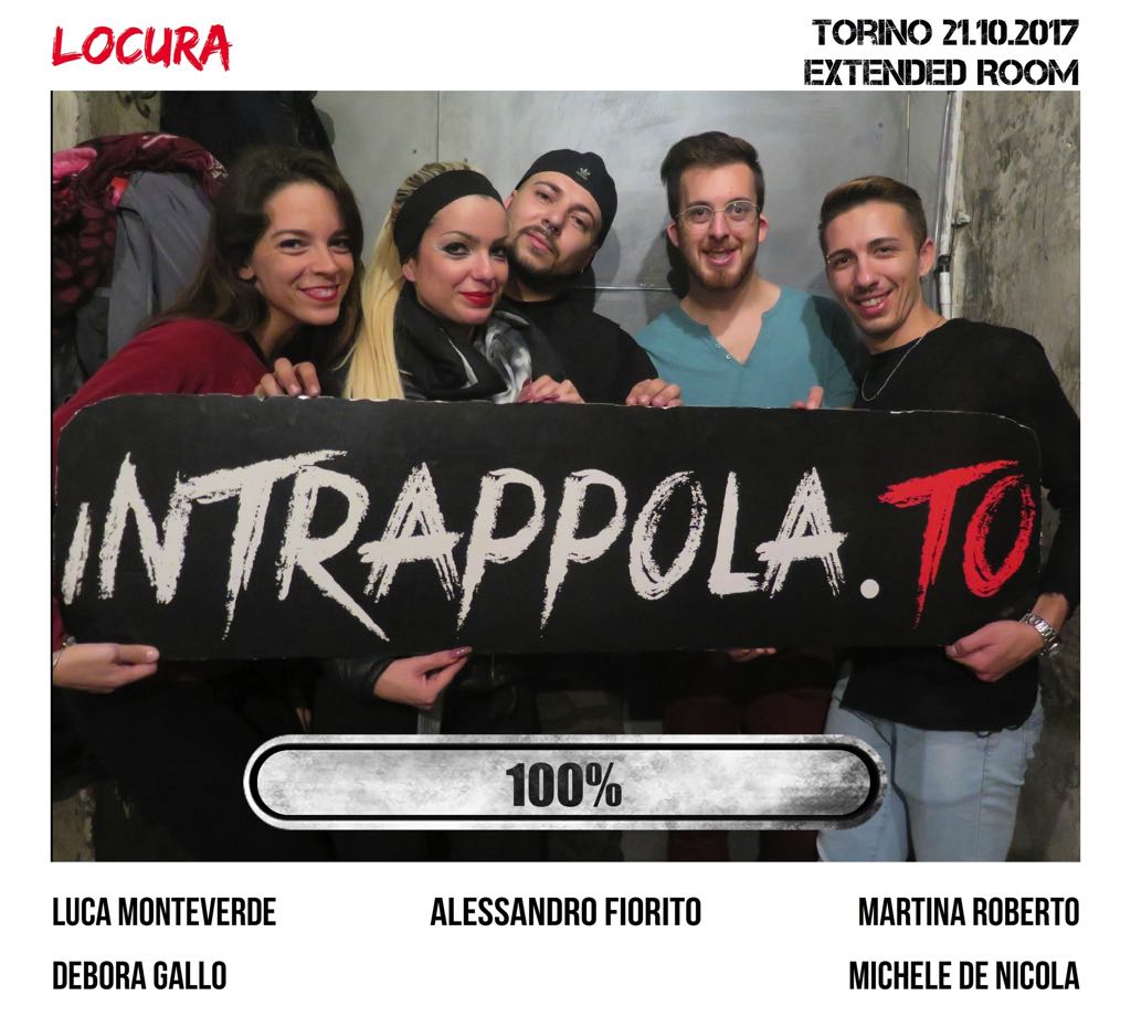 Il gruppo locura è fuggito dalla nostra escape room Extended Room
