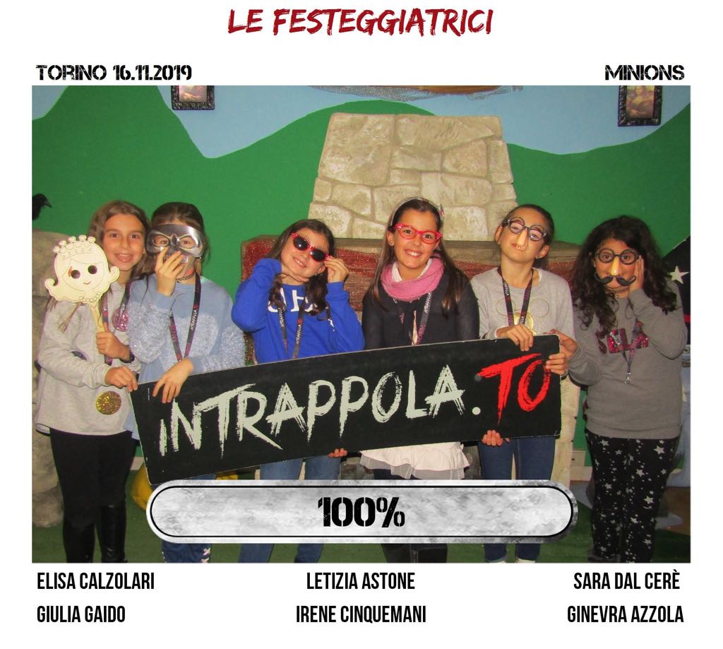 Il gruppo le festeggiatrici è fuggito dalla nostra escape room 