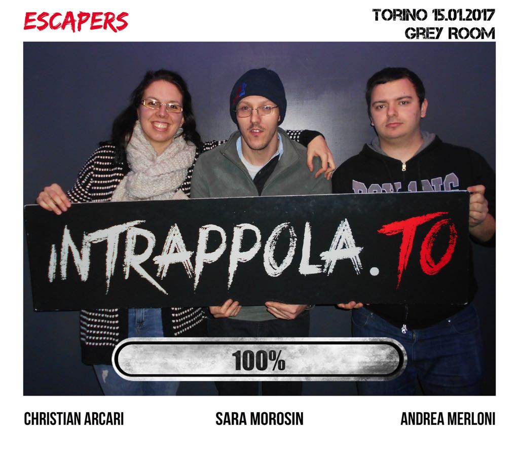 Il gruppo Escapers è fuggito dalla nostra escape room 