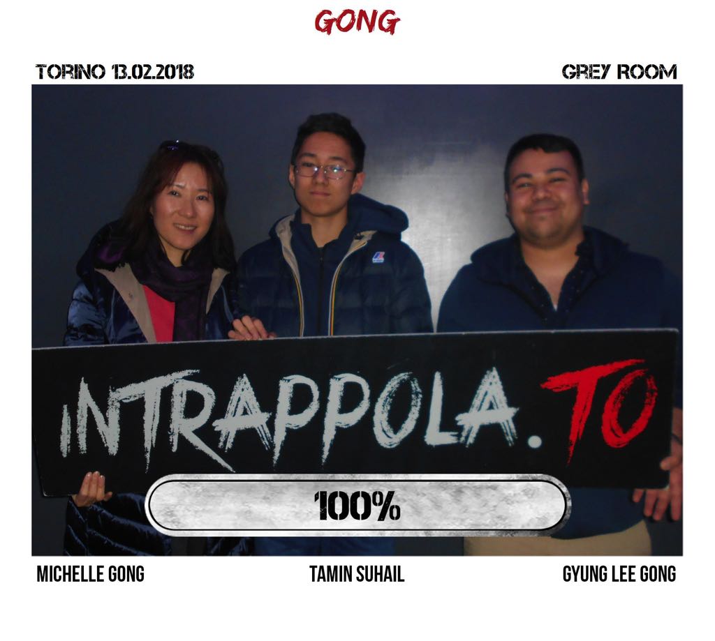 Il gruppo Gong è fuggito dalla nostra escape room 