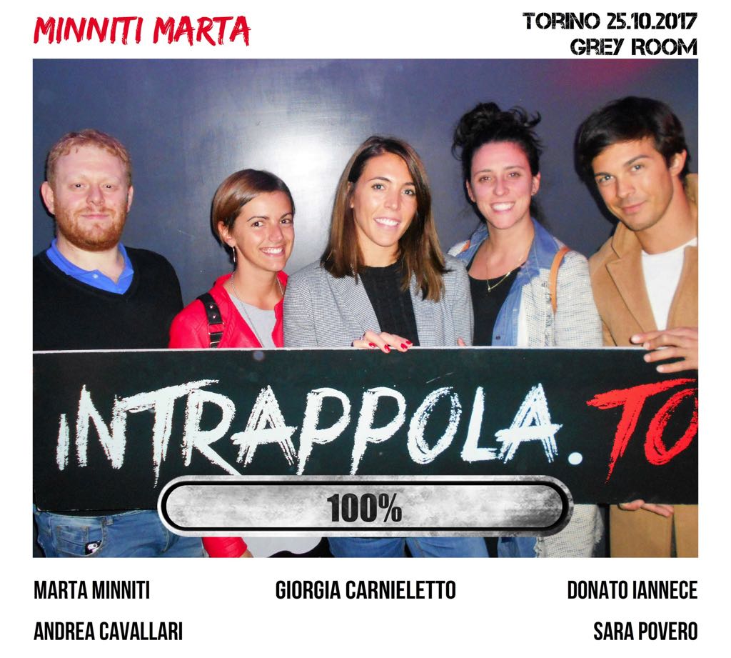 Il gruppo Minniti Marta è fuggito dalla nostra escape room 