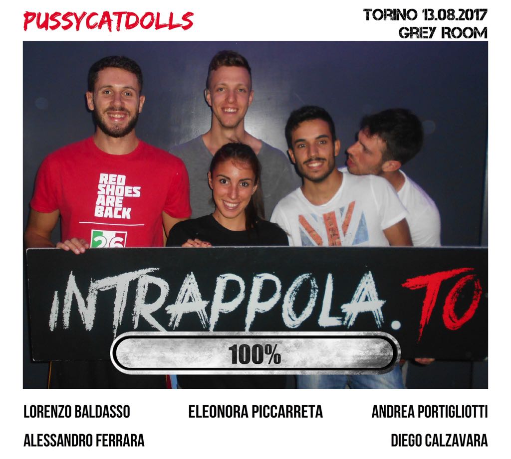 Il gruppo PUSSYCATDOLLS è fuggito dalla nostra escape room 