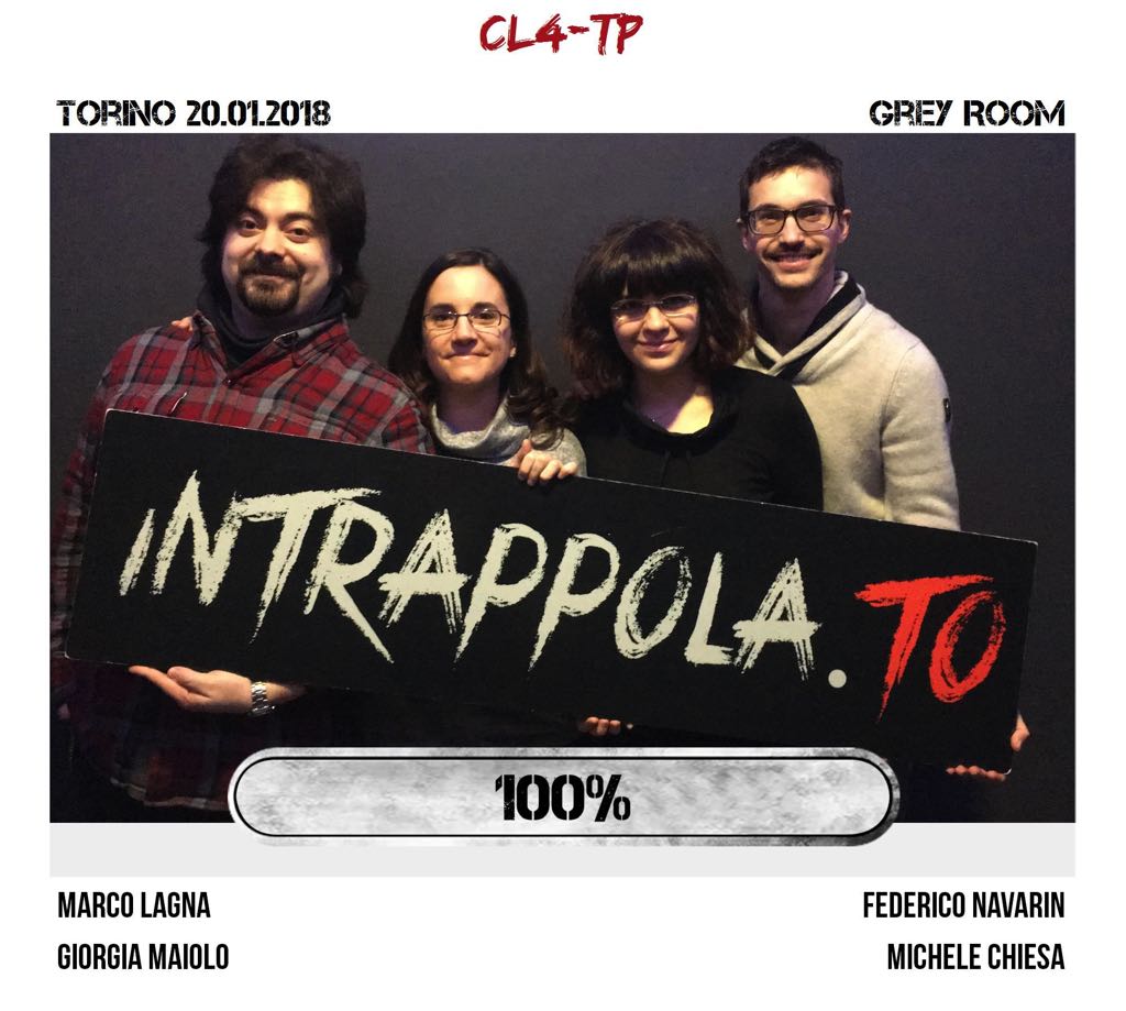 Il gruppo cl4-tp è fuggito dalla nostra escape room 