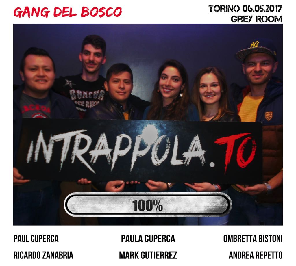 Il gruppo gang del bosco è fuggito dalla nostra escape room 