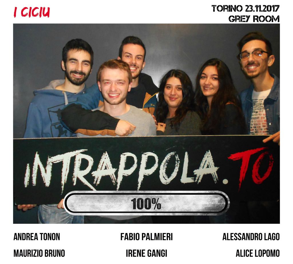 Il gruppo i ciciu è fuggito dalla nostra escape room 
