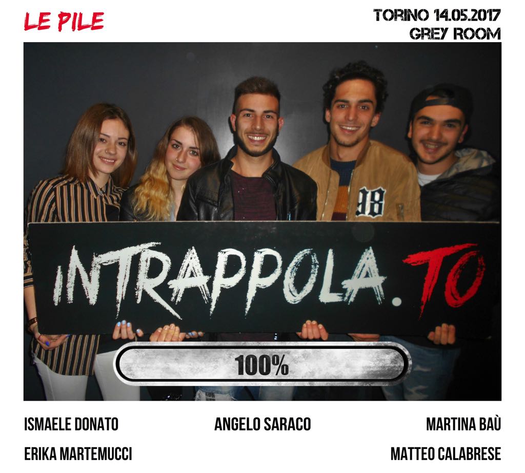 Il gruppo le pile è fuggito dalla nostra escape room 