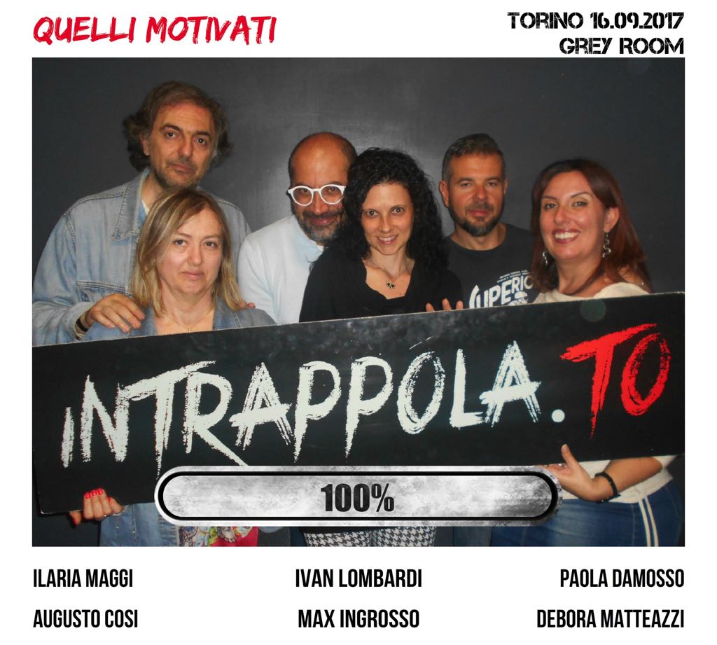 Il gruppo quelli motivati è fuggito dalla nostra escape room 