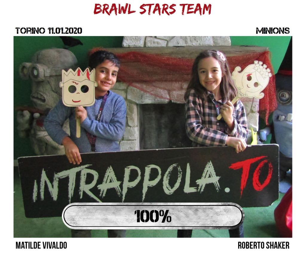 Il gruppo brawl stars team è fuggito dalla nostra escape room 