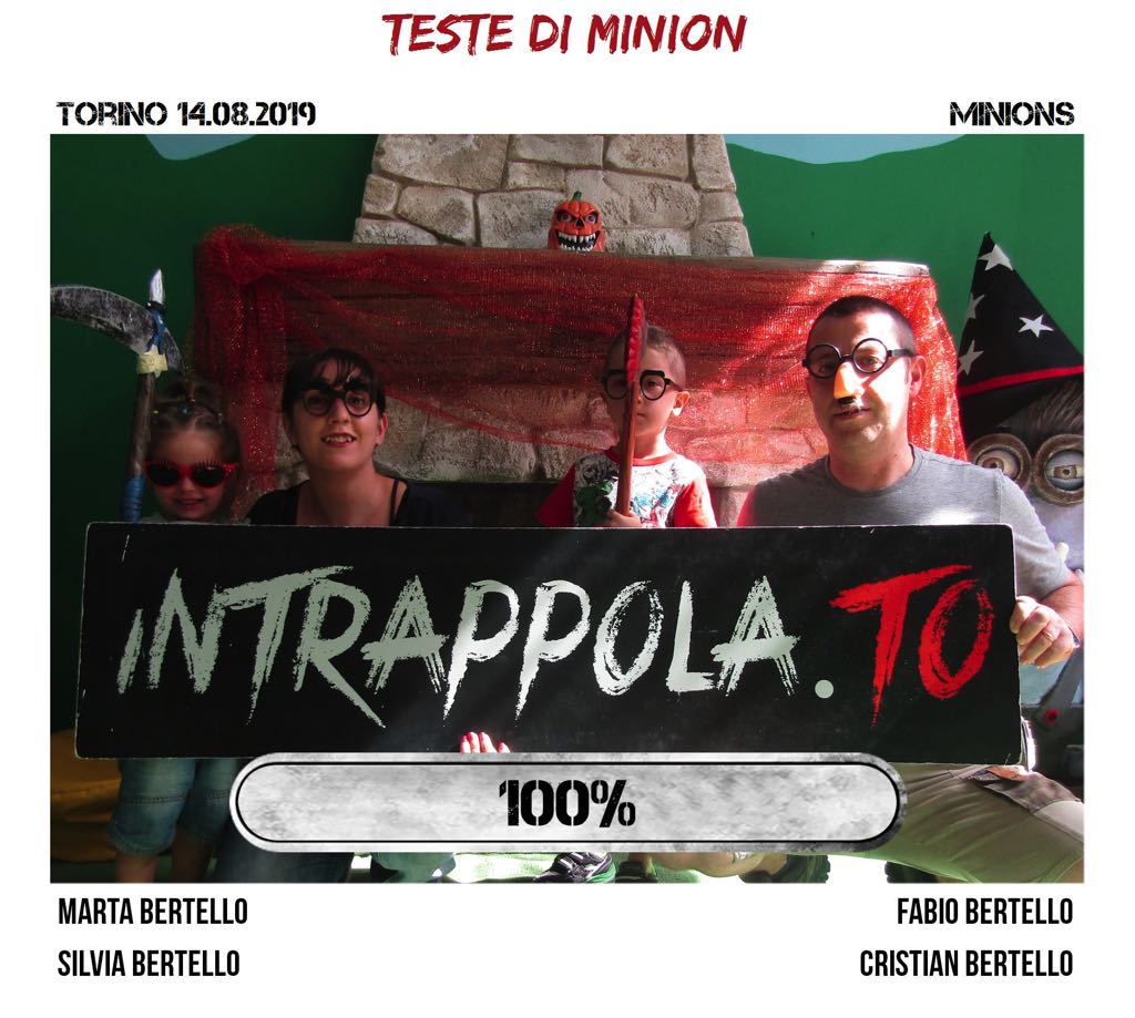 Il gruppo teste di minion è fuggito dalla nostra escape room 