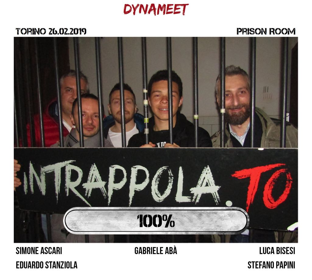 Il gruppo dynameet è fuggito dalla nostra escape room Prison Room