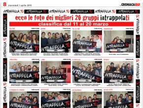 CronacaQui - Ecco le foto dei migliori 20 gruppi Intrappola.ti