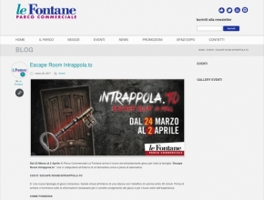 Parco commerciale Le Fontane - Escape Room Intrappola.to